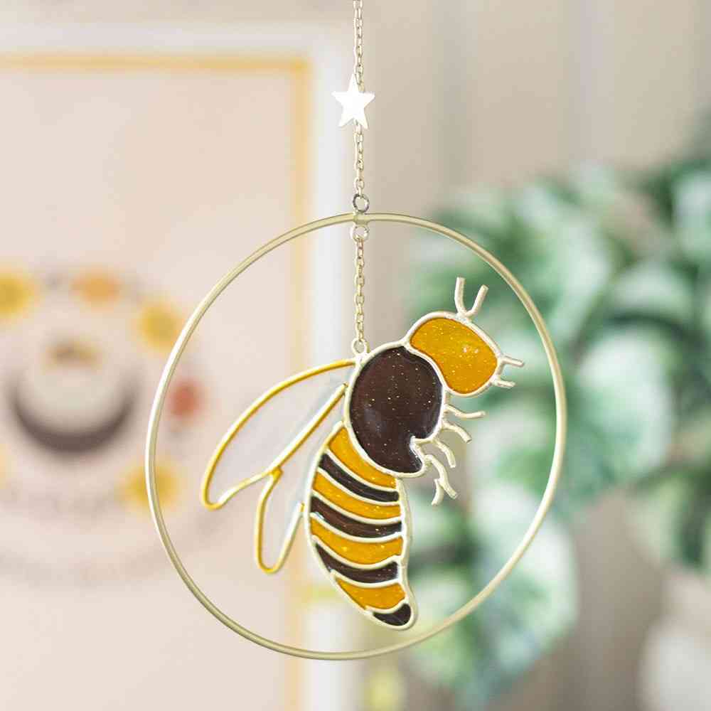 Something Different - Summer Bee Suncatcher Suncatcher - Multicolours